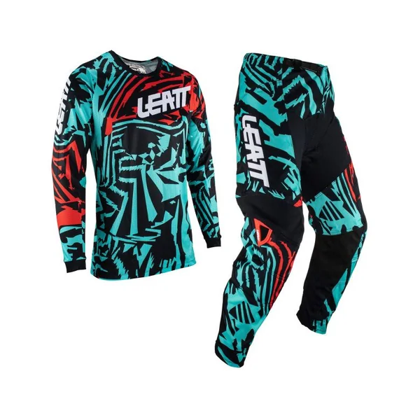 Leatt Moto 3.5 Ride Kit Fuel Jersey and Pant Combo