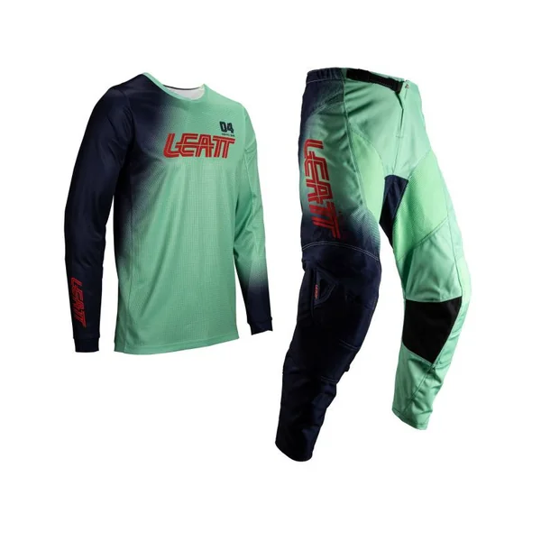 Leatt Moto 3.5 Ride Kit Matcha Jersey and Pant Combo