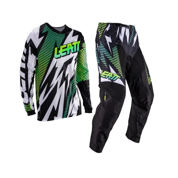 Leatt Moto 3.5 Ride Kit Storm Jersey and Pant Combo