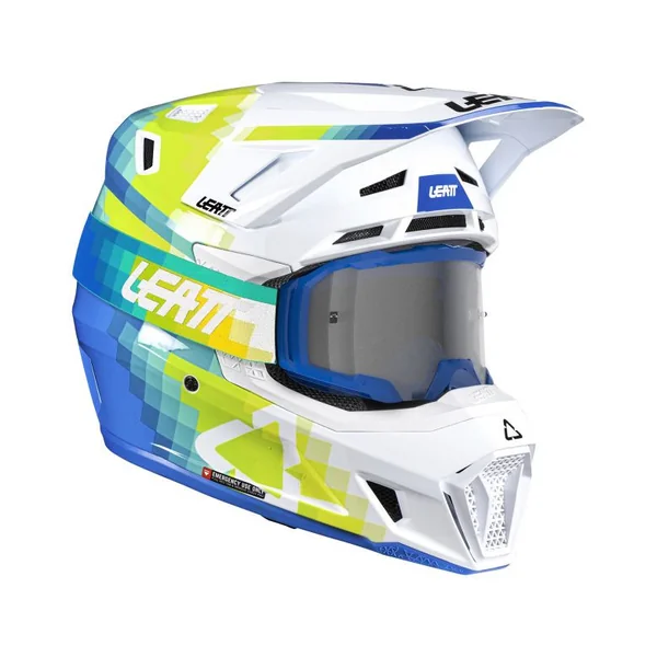 Leatt Moto 7.5 Pixel Helmet with 4.5 Goggle Kit