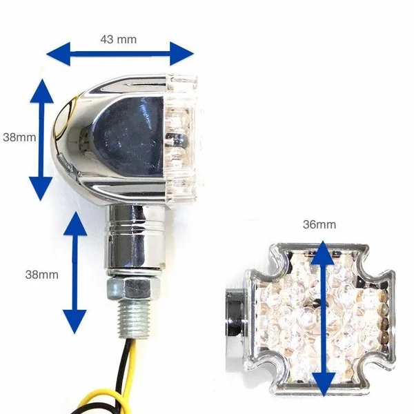 LED Maltese Cross Indicators