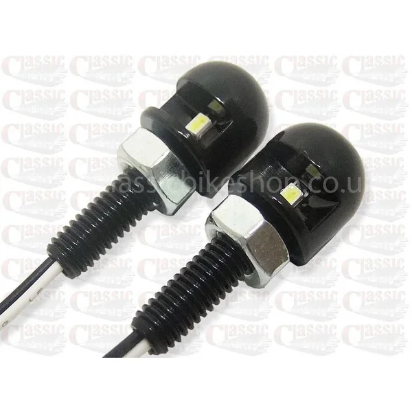 LED Number Plate Screw Lights M6 Thread