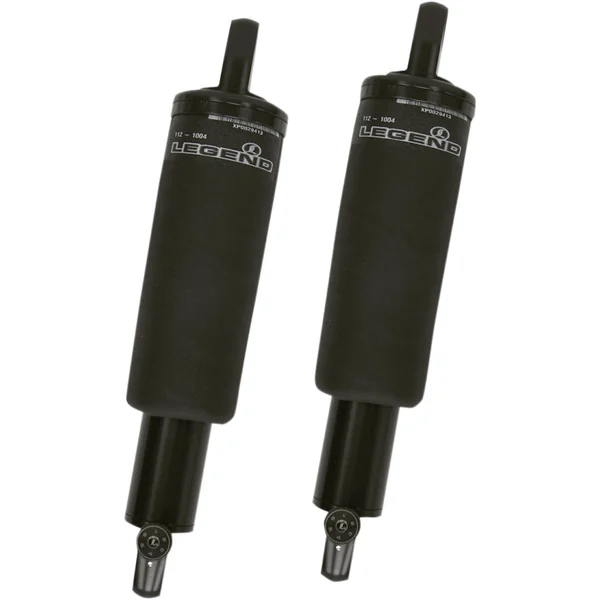 Legend Black Aero-A Adjustable Air Suspension for 2006-2017 Harley Dyna