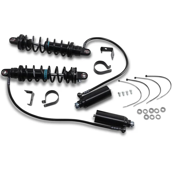 Legend Revo-Arc Remote Reservoir Coil Shocks for 2009-2013 Harley Touring - Image 2