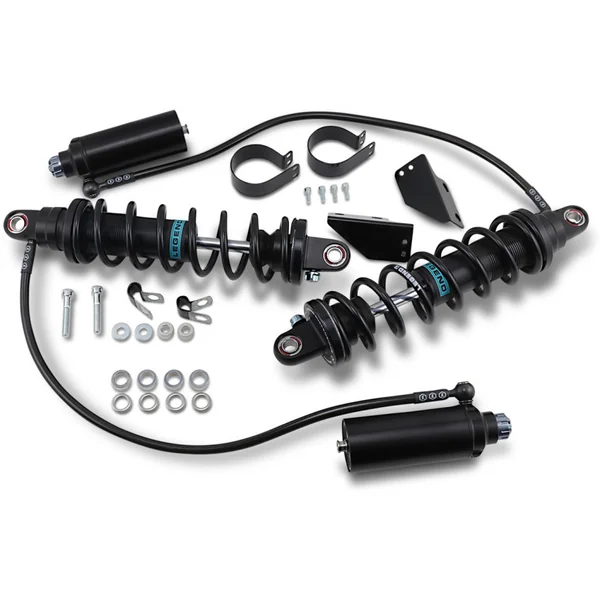 Legend Revo-Arc Remote Reservoir Coil Shocks for 2014-2024 Harley Touring