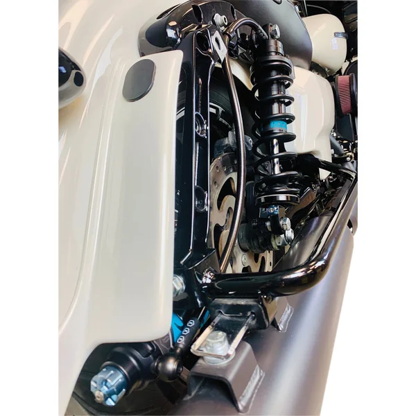 Legend Revo-Arc Remote Reservoir Coil Shocks for 2014-2024 Harley Touring - Image 4