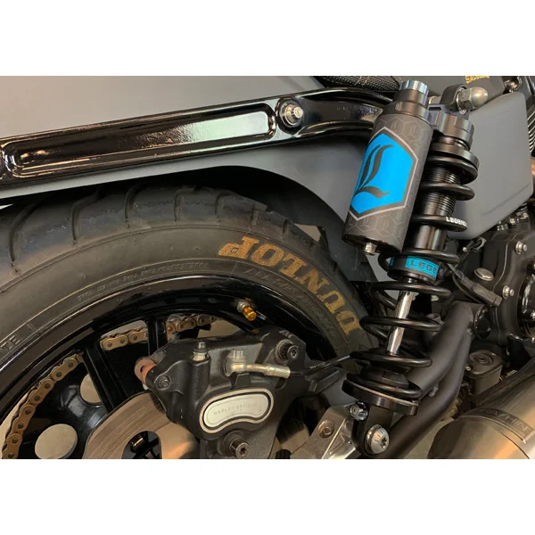 Legend Suspension® 14" REVO-A Adjustable Dyna Coil Suspension for 1999 - 2017 Harley-Davidson Dyna Models - Heavy Duty - Black - Lifetime Warranty - Made in U.S.A.