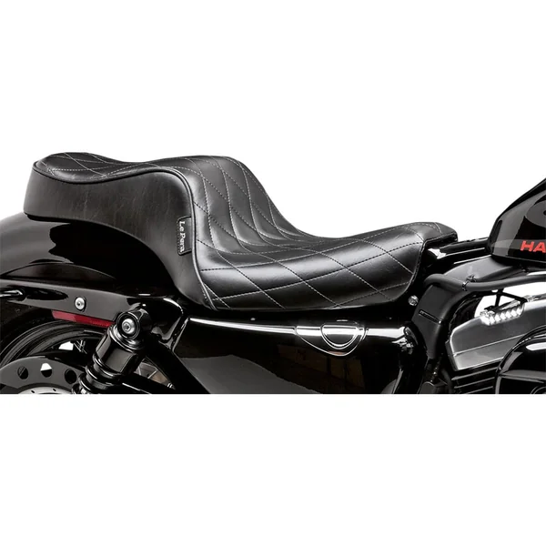 LePera Cherokee Seat for 2004-2022 Harley Sportster XL - Diamond