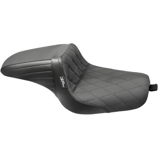 LePera Kickflip Seat for 2010-2022 Harley Sportster XL - Diamond w/ Grip Tape