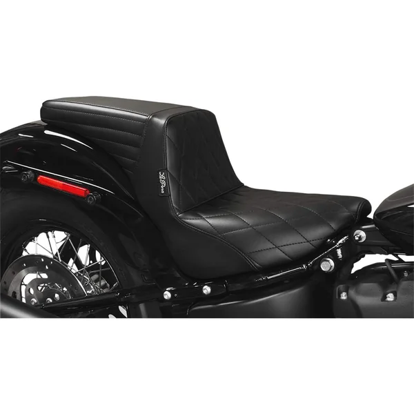 LePera Kickflip Seat for 2018-2024 Harley Softail Fat Bob - Diamond
