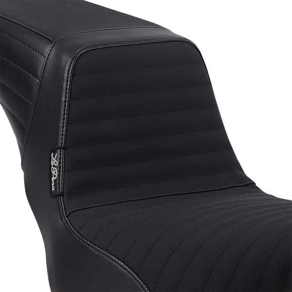 LePera Kickflip Seat for 2018-2025 Harley Street Bob, Softail Standard & Slim - Pleated Gripp Tape - Image 2