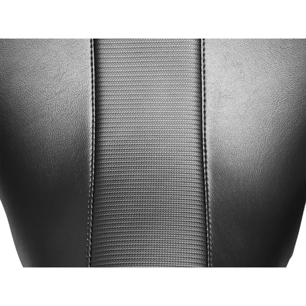 LePera Maverick Seat for 2008-2023 Harley Touring - Black/Carbon Weave - Image 2