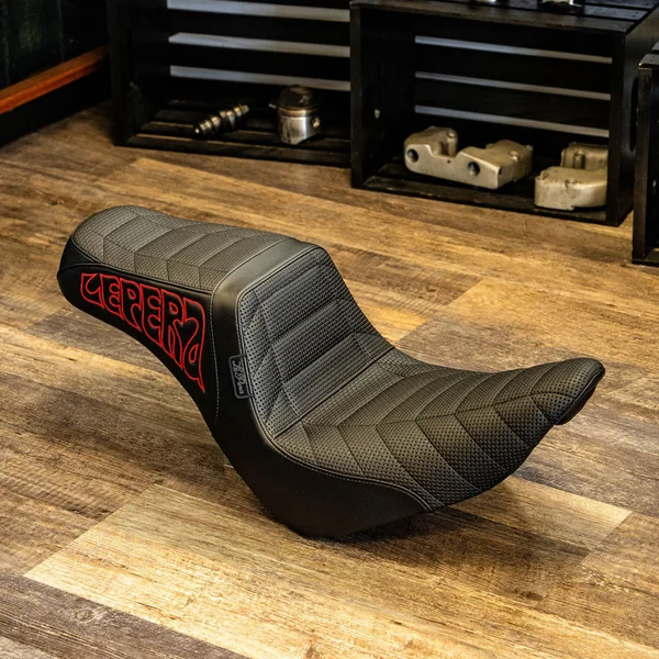 LePera OG Basket Weave Tailwhip Seat for 2018-2025 Harley Low Rider S/ST - Custom - Image 2