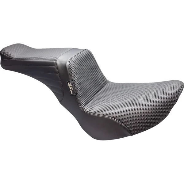 LePera Tailwhip Seat for 2018-2025 Harley Street Bob, Softail Standard & Slim - Basket Weave
