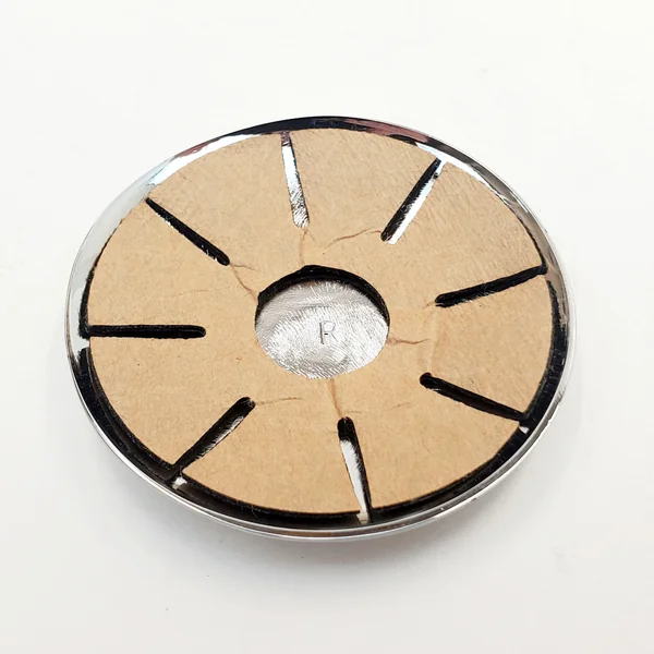 “Live to Ride, Ride to Live” Eagle Spirit Chrome Domed Gas Cap Covers with Adhesive Backing for 1973-2025 OE Style Harley Davidson Gas Caps (SOLD AS A PAIR - Left & Right) 2-7/8” Diameter - Image 5