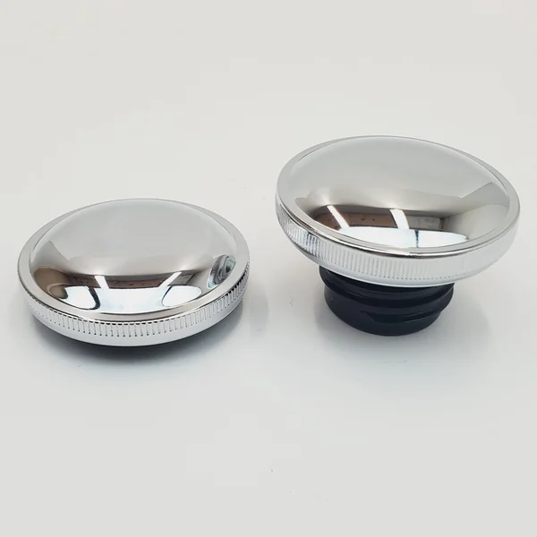 “Live to Ride, Ride to Live” Eagle Spirit Chrome Domed Gas Cap Covers with Adhesive Backing for 1973-2025 OE Style Harley Davidson Gas Caps (SOLD AS A PAIR - Left & Right) 2-7/8” Diameter - Image 6