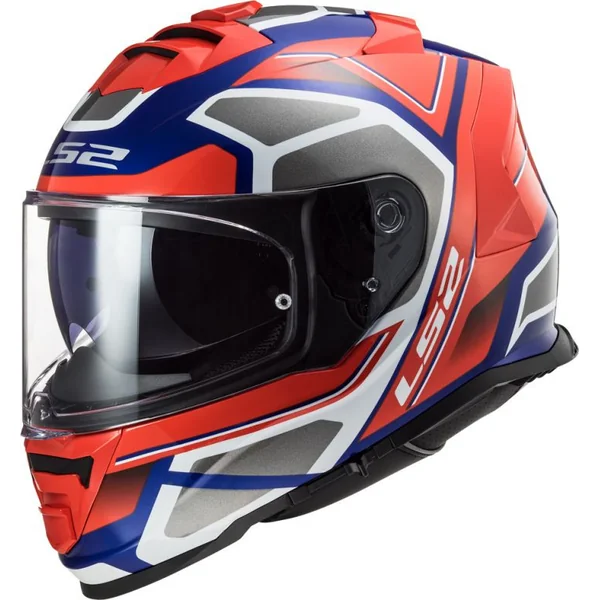 LS2 Assault Petra Helmet - Red/Blue/Graphite