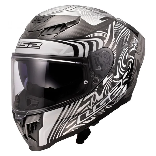 LS2 Dragon Carbon Enthum Helmet