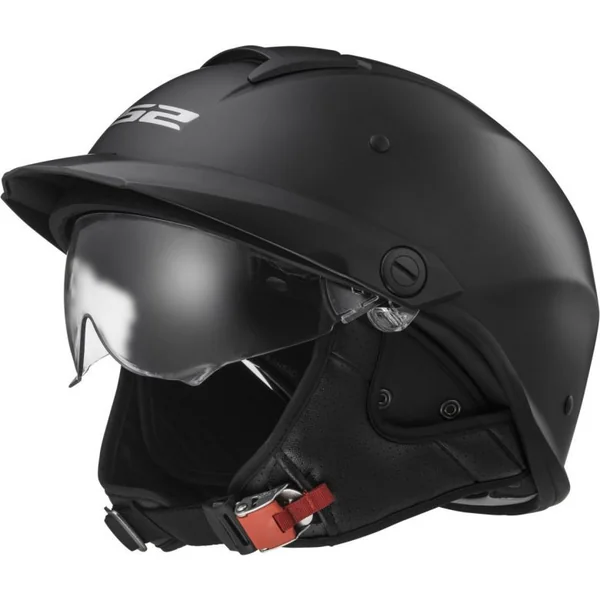 LS2 Rebellion Solid Half Helmet