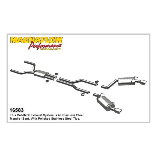Magnaflow 2.5" Cat-Back Street Series Exhaust2010-2015 Camaro LS/LT V6 Coupe