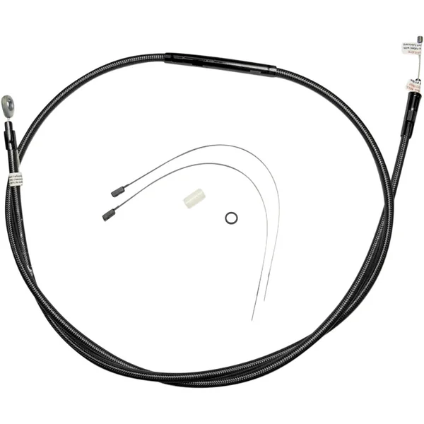 Magnum Black Pearl 70-11/16" High Efficiency Clutch Cable for Harley - 422814