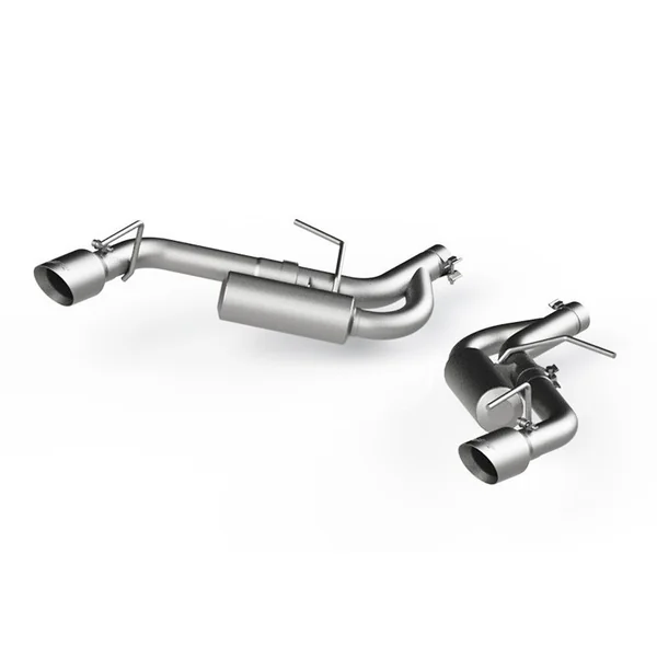 MBRP Armor Lite 2.5" Axle-Back Exhaust System w/ 4" Dual Tips, Aluminized Steel2016-2024 Camaro V6 3.6L, 2.0T Non-NPP