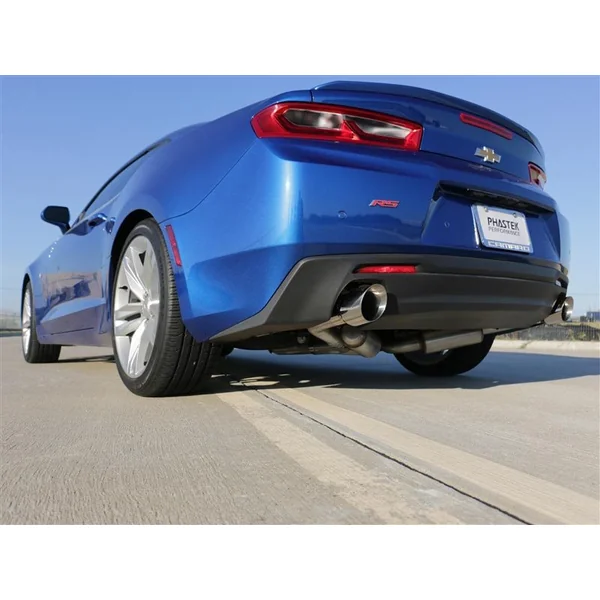 MBRP Armor Lite 2.5" Axle-Back Exhaust System w/ 4" Dual Tips, Aluminized Steel2016-2024 Camaro V6 3.6L, 2.0T Non-NPP - Image 3