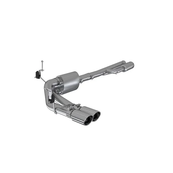 MBRP Armor Lite 3" Cat-Back Exhaust System w/ Pre-Axle Dual Side Exit, Aluminized Steel2019-2026 Silverado & GMC Sierra 1500 4.3L, 5.3L