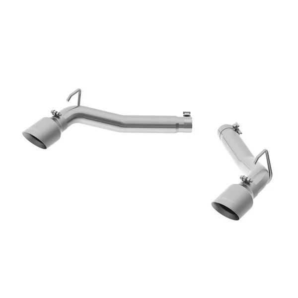 MBRP Armor Lite 3" Dual Axle-Back Muffler Delete Exhaust System w/ 4.5" Dual Tips, Aluminized Steel2010-2015 Camaro V6 LS/LT
