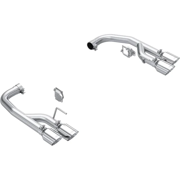 MBRP Armor Lite Race 2.5" Axle-Back Exhaust System w/ 4" Quad Polished Tips2024-2026 Ford Mustang GT w/ Non-Active Exhaust
