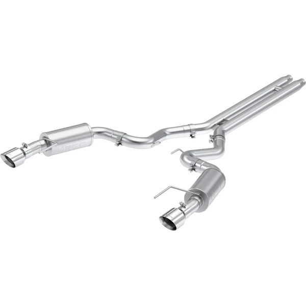 MBRP Armor Lite Street 3" Cat-Back Exhaust System w/ 4.5" Dual Polished Tips2024-2026 Ford Mustang GT w/ Non-Active Exhaust
