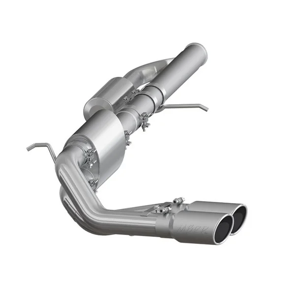 MBRP Armor Plus 3" Cat-Back Exhaust System w/ Pre-Axle Dual Exit, T409 Stainless Steel2014-2018 Silverado & GMC Sierra 1500 4.3L, 5.3L