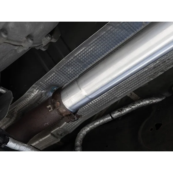 MBRP Armor Pro 3" Cat-Back, 2.5" Dual Split Rear, 4" Quad Carbon Fiber Tips2019-2026 Silverado 1500 & GMC Sierra 1500 5.3L - Image 2