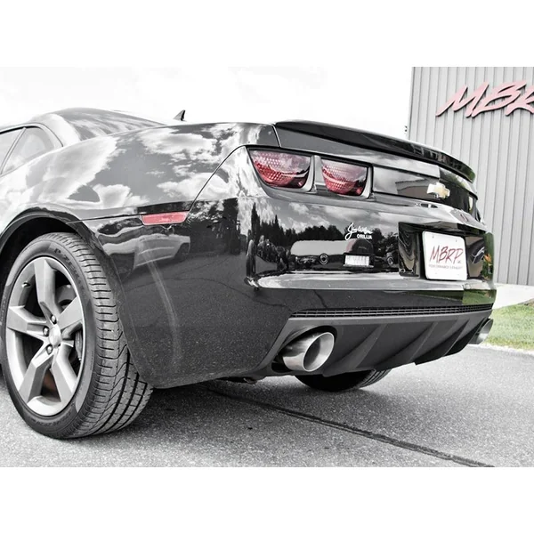 MBRP Armor Pro 3" Dual Axle-Back Muffler Delete Exhaust System w/ 4.5" Dual Tips, T304 Stainless Steel2010-2015 Camaro SS - Image 2