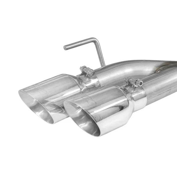 MBRP Armor Pro Race 2.5" Axle-Back Exhaust System w/ 4" Quad Polished Tips2018-2023 Ford Mustang GT w/ Non-Active Exhaust - Image 7