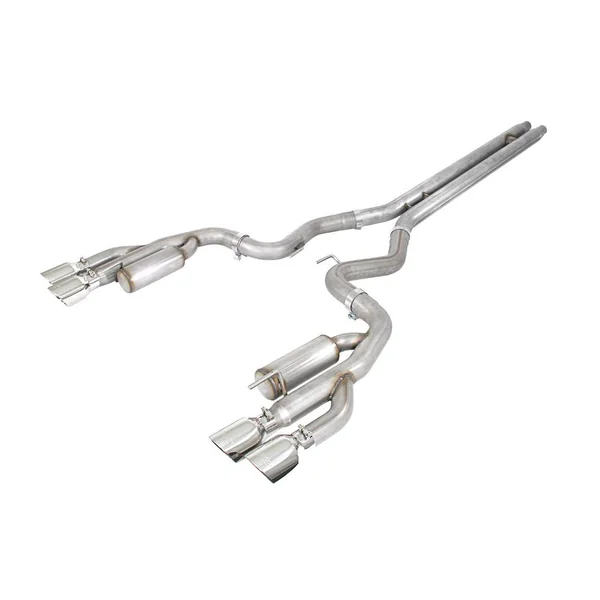MBRP Armor Pro Race 3" Cat-Back Exhaust System w/ 4" Quad Polished Tips2018-2023 Ford Mustang GT w/ Non-Active Exhaust