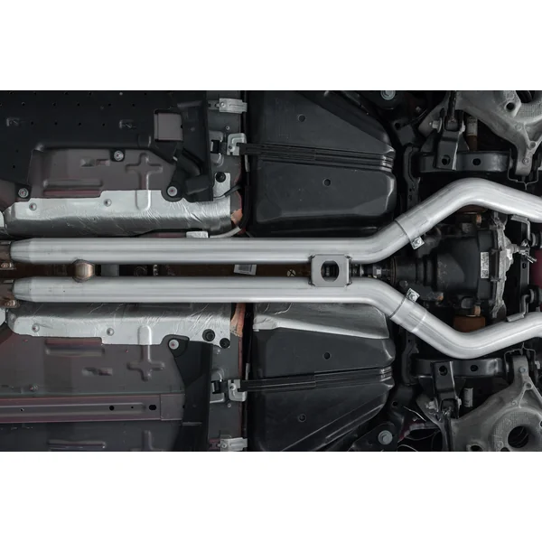 MBRP Armor Pro Street 3" Cat-Back Exhaust System w/ 4" Quad Carbon Fiber Tips2018-2023 Ford Mustang GT w/ Non-Active Exhaust - Image 5