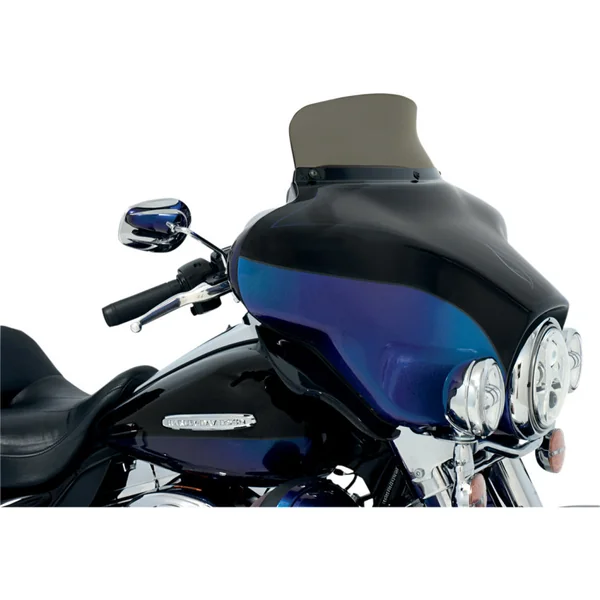 Memphis Shades 5" Spoiler Windshield for 1996-2013 Harley Touring - Smoke