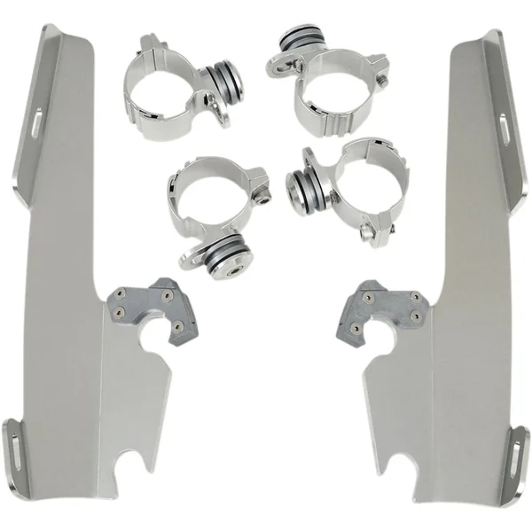 Memphis Shades Batwing Fairing Trigger Lock Mounting Kit for 1996-2018 Harley Sportster - Image 2