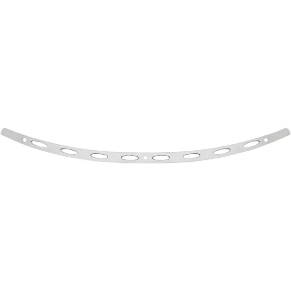Memphis Shades Ellipse Stainless Steel Windshield Trim for Harley Touring - Image 2