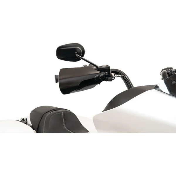 Memphis Shades Hand Guards for 2024 Harley Road Glide - Black - Image 2