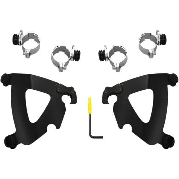 Memphis Shades Trigger-Lock Mount Kit for 1993-2005 Harley FXDWG and FXSB w/ Road Warrior Fairing