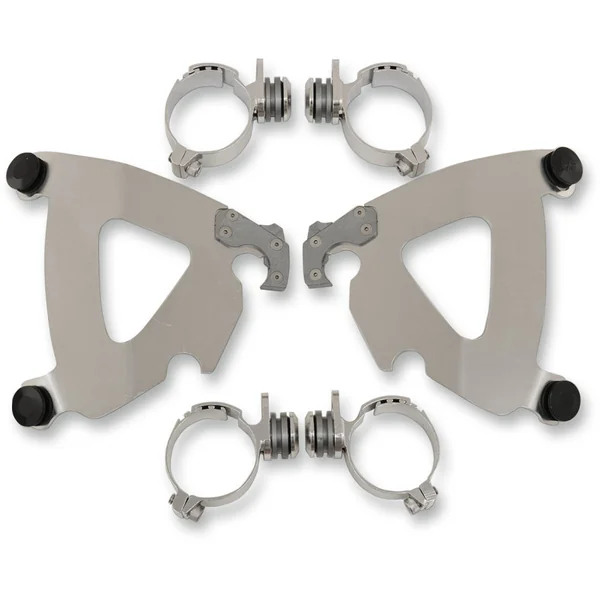 Memphis Shades Trigger-Lock Mount Kit for 2006-2017 Harley FXDWG and FXSB w/ Road Warrior Fairing - Image 2