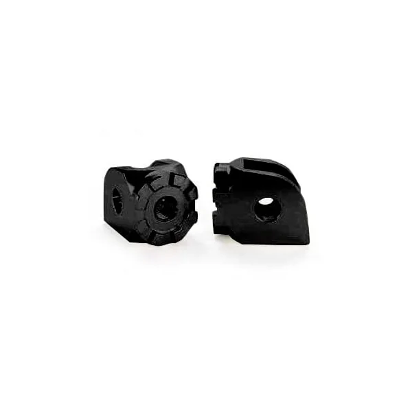 MFW Vario Footpeg Mounts for Select BMW Bikes | Rider, Black or Silver