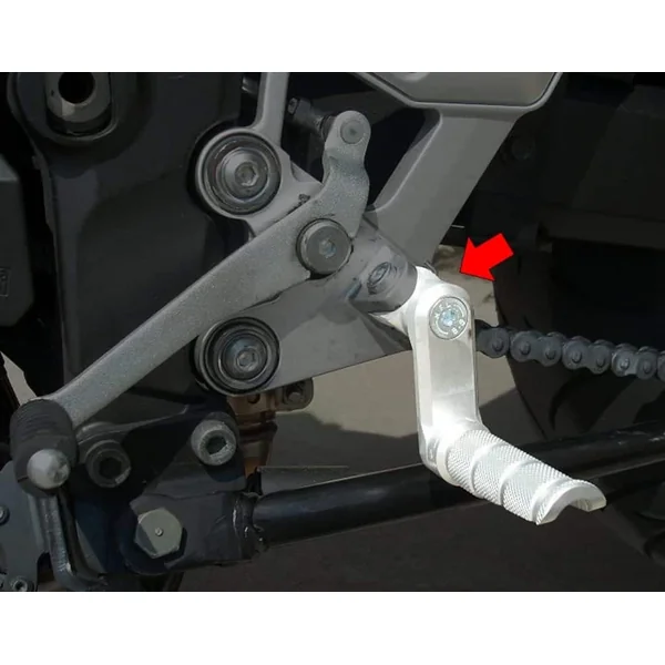 MFW Vario Footpeg Mounts for Select BMW Bikes | Rider, Black or Silver - Image 4