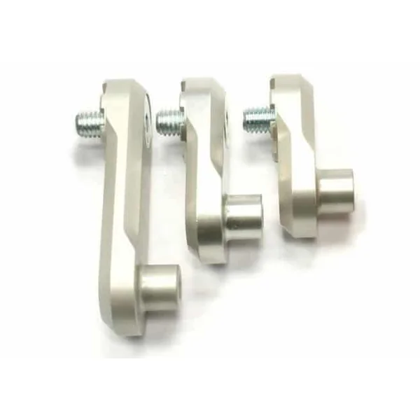 MFW Vario Footpeg Mounts for Yamaha | Rider, Black or Silver - Image 4