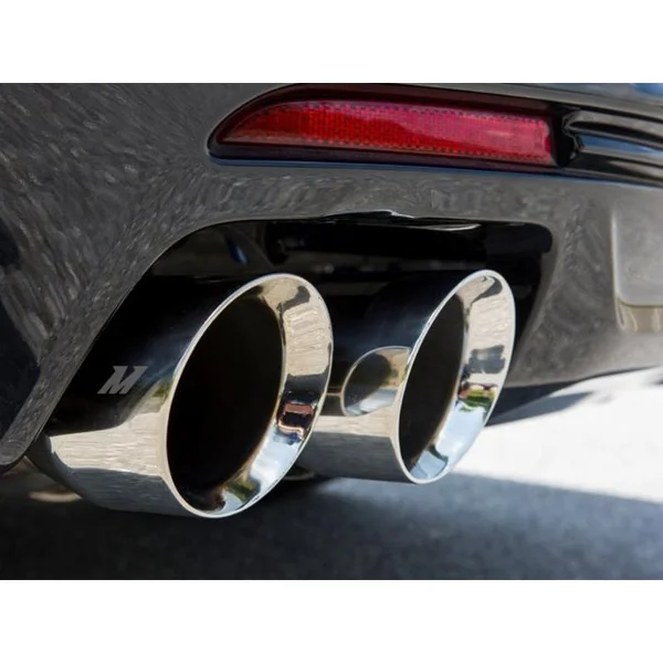Mishimoto 3" Pro Axle-Back Exhaust System, 4" Quad Polished Tips2016-2024 Camaro SS - Image 7