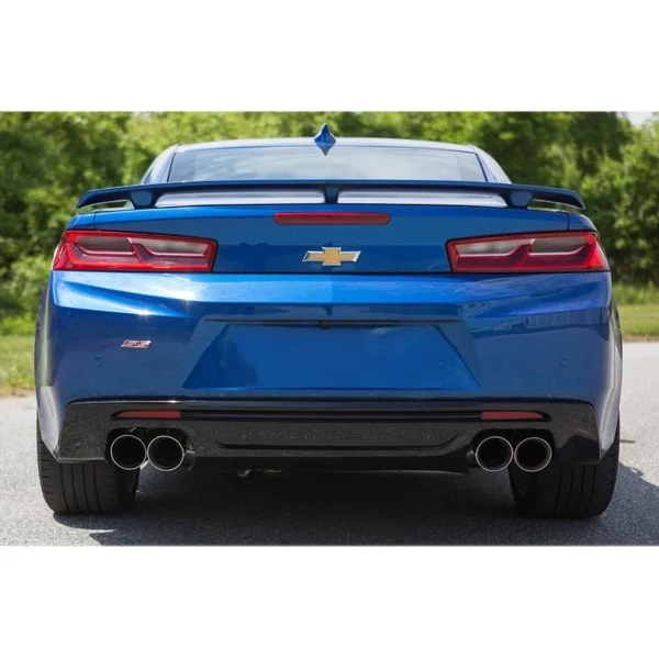 Mishimoto 3" Pro Axle-Back Exhaust System, 4" Quad Polished Tips2016-2024 Camaro SS - Image 8