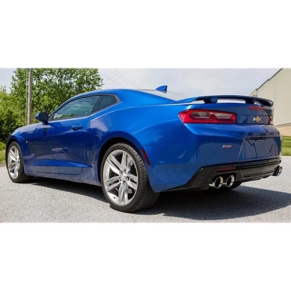 Mishimoto 3" Pro Axle-Back Exhaust System, 4" Quad Polished Tips2016-2024 Camaro SS - Image 9