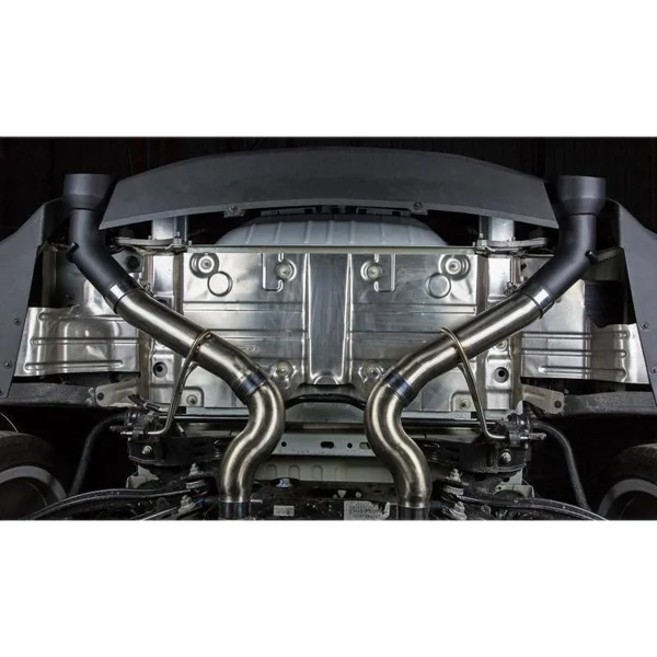 Mishimoto 3" Race Axle-Back Exhaust System, 4.5" Dual Black Tips2016-2023 Camaro 2.0T - Image 9